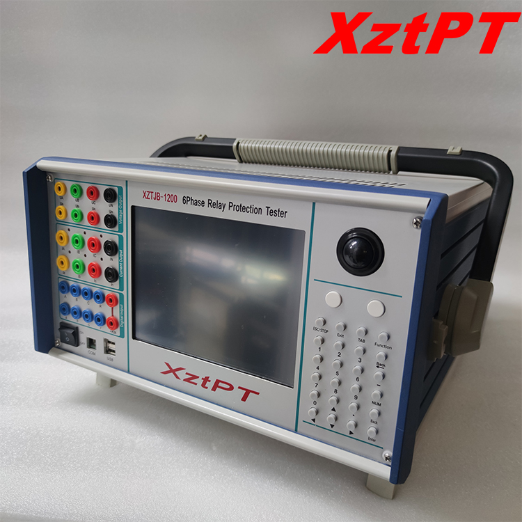 XZTJB-1200 6 Phase Protection Relay Tester, Relay Test Set